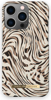 iDeal of Sweden Designer Hard-Cover Hypnotic Zebra (iPhone 13 Pro) Schwarz, Weiss