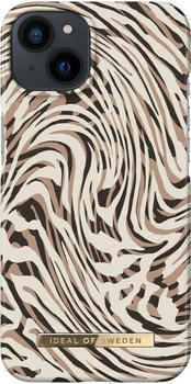 iDeal of Sweden Designer Hard-Cover Hypnotic Zebra (iPhone 13) Schwarz, Weiss