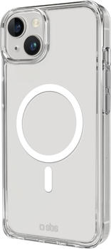 SBS Mobile Light Mag Cover iPhone 15 Plus tranp., Transparent