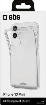 SBS Mobile Schutzhülle (iPhone 13 mini), Transparent