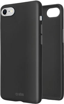 SBS Mobile Sensity cover for iPhone SE 2022/SE 2020/8/7, black color (iPhone 7), Schwarz