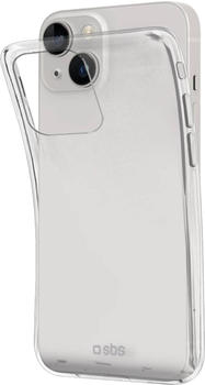 SBS Mobile Skinny Cover iPhone 15 Plus transp., Transparent