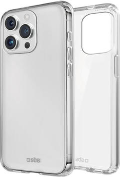 SBS Mobile Skinny Cover iPhone 15 Pro Max transp., Transparent