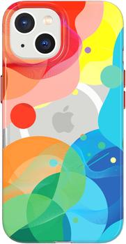 Tech 21 T21-9908 iPhone 14 Evo Art kompatibel mit MagSafe® - Schutzhülle mit exklusivem Kunstwerk, Kratzfestigkeit & 3,6 m Multi-Drop-Schutz