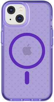 Tech 21 T21-9819 iPhone 14 Evo Check kompatibel mit MagSafe® - Stoßdämpfende & schlanke Schutzhülle mit 4,8 m FlexShock Multi-Drop Schutz & Extra Tasten
