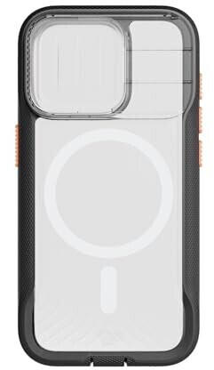 Tech 21 T21-10268 Evo Max Hülle für iPhone 15 Pro - Kompatibel mit MagSafe - Aufprallschutz Hülle - Schlüsselbänder enthalten - Active Black
