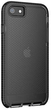 Tech 21 T21-8504 Evo Check Schutzhülle für Apple iPhone 7/8 und SE (2020) (antimikrobiell, 3,6 m) Smokey/Black