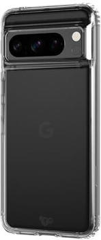 Tech 21 T21-10338 Evo Clear Hülle für Google Pixel 8 Pro - Aufprallschutz - Slim Fit - Transparent