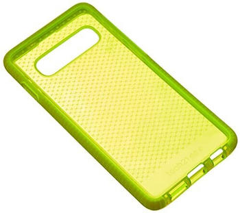 Tech 21 T21-6923 Evo Check Schutzhülle für Samsung Galaxy S10, dünn, Neongelb