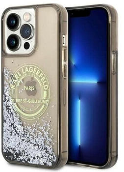 Karl Lagerfeld KLHCP14XLCRSGRK iPhone 14 Pro Max 6,7" czarny/black hardcase Liquid Glitter RSG (iPhone 14 Pro Max)