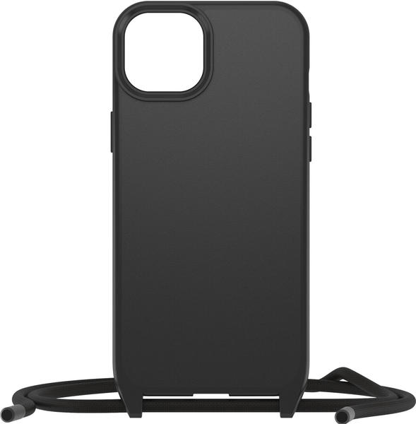 OtterBox React Necklace - MagSafe Smartphone Hülle mit Kette (iPhone 14 Plus, iPhone 15 Plus), Smartphone Hülle, Schwarz