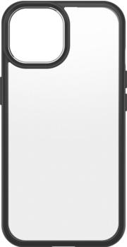OtterBox React (iPhone 15), Smartphone Hülle, Schwarz, Transparent