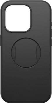 OtterBox OtterGrip Symmetry mit MagSafe (iPhone 15 Pro), Smartphone Hülle, Schwarz