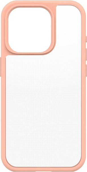 OtterBox React (iPhone 15 Pro), Smartphone Hülle, Orange, Transparent