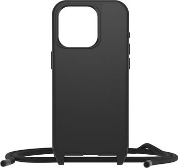 OtterBox React Necklace - MagSafe Smartphone Hülle mit Kette (iPhone 15 Pro), Smartphone Hülle, Schwarz