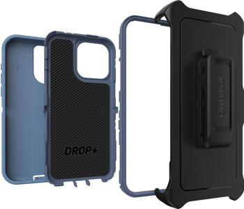 OtterBox Defender (iPhone 15 Pro Max), Smartphone Hülle, Blau
