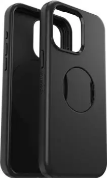 OtterBox OtterGrip Symmetry mit MagSafe (iPhone 15 Pro Max), Smartphone H&uuml;lle, Schwarz