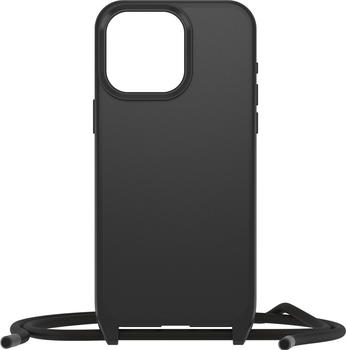 OtterBox React Necklace - MagSafe Smartphone Hülle mit Kette (iPhone 15 Pro Max), Smartphone Hülle, Schwarz