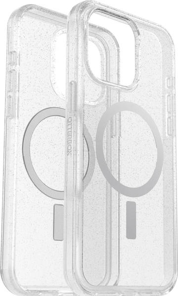 OtterBox Symmetry Clear mit MagSafe (iPhone 15 Pro Max), Smartphone Hülle, Transparent