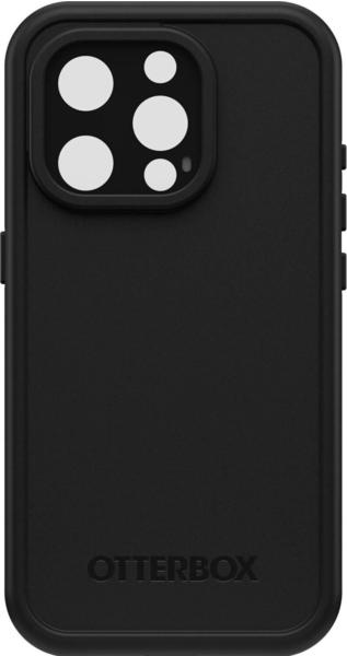 OtterBox Frē mit MagSafe (iPhone 15 Pro), Smartphone Hülle, Schwarz