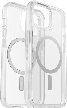 OtterBox Symmetry Clear mit MagSafe (iPhone 13, iPhone 14, iPhone 15), Smartphone Hülle, Transparent