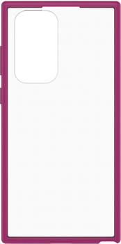 OtterBox React (Galaxy S22 Ultra), Smartphone Hülle, Pink, Transparent