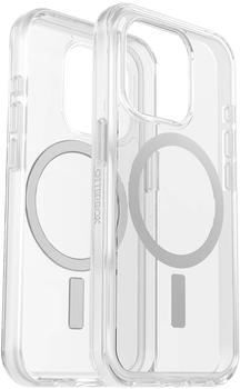 OtterBox 77-93026 Symmetry Clear mit MagSafe (iPhone 15 Pro), Smartphone Hülle, Transparent