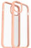 OtterBox Sleek Hülle für iPhone 15 Plus / iPhone 14 Plus, stoßfest, sturzsicher, ultraschlank, schützende Hülle, Getestet nach Militärstandard, Transparent/Pfirsich