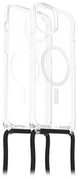 OtterBox React Necklace H&uuml;lle mit MagSafe f&uuml;r iPhone 15 Plus / 14 Plus, H&uuml;lle mit verstellbarer und abnehmbarer Handykette, Getestet nach Milit&auml;rstandard, Stardust