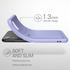 kwmobile Handyhülle kompatibel mit Apple iPhone XR Hülle - Handy Cover mit Fach für Karten - in Lavendel
