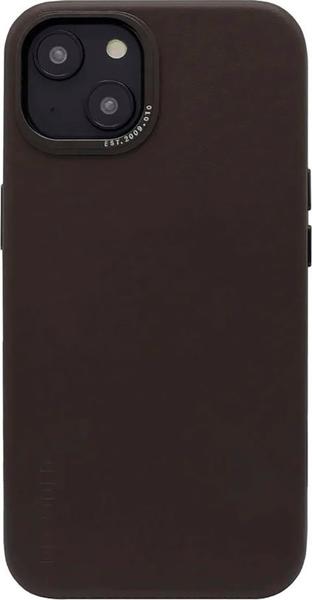 Decoded Leather Backcover iPhone 14 Chocolate Brown