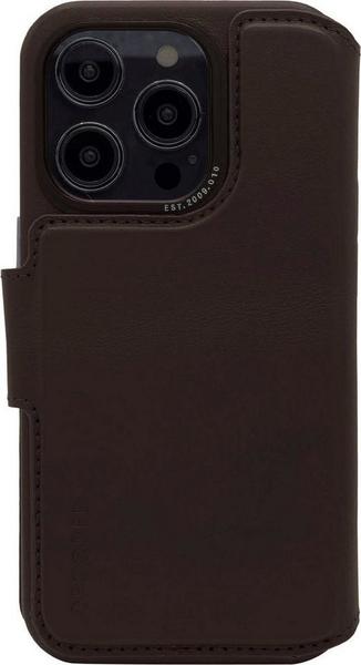 Decoded Leather Detachable Wallet iPhone 14 Pro Max Choc. Brown