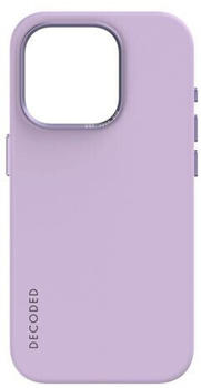 Decoded AntiMicrobial Silicone Backcover iPhone 15 Pro Max Lavender