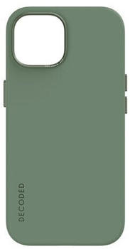 Decoded AntiMicrobial Silicone Backcover iPhone 15 Plus Sage Leaf