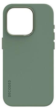 Decoded AntiMicrobial Silicone Backcover iPhone 15 Pro Max SageLeaf