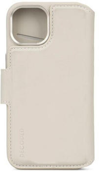 Decoded Leather Detachable Wallet for iPhone 15 Clay