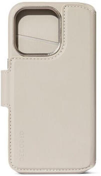 Decoded Leather Detachable Wallet iPhone 15 Pro Max Clay