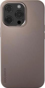 Decoded Silicone Backcover iPhone 13 Pro Max Dark Taupe