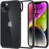 Spigen Schutzhülle Ultra Hybrid für iPhone 14, Transparent/Schwarz