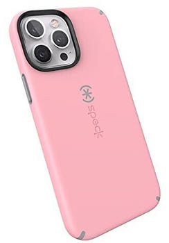 Speck Produkte CandyShell Pro iPhone 13 Pro Max/iPhone 12 Pro Max-Schutzhülle, Rosiges Pink/Kathedralengrau