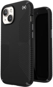 Speck Schutzhülle Presidio2 Grip für Apple iPhone 15, Schwarz und Grau