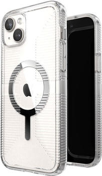 Speck Schutzhülle GemShell mit MagSafe für Apple iPhone 15 Plus, Transparentes Chrom