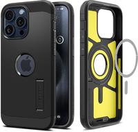 Spigen ACS06594, Spigen Tough Armor MagSafe - black - iPhone 15 Pro Max