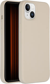 Accezz Apple iPhone 15 Plus Hülle - Silikon - Accezz Soft Case/Backcover - Handyhülle Beige