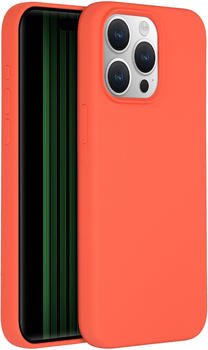 Accezz Apple iPhone 15 Pro Max Hülle - Silikon - Accezz Soft Case/Backcover - Handyhülle Orange