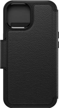 OtterBox 77-93815 Strada Folio mit MagSafe (iPhone 15), Smartphone H&uuml;lle, Schwarz