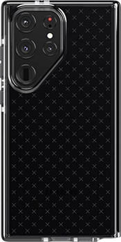 Tech 21 Evo Check für Samsung Galaxy S23 Ultra - Smokey Black 4,8 m Fallschutz Stoßfest Stoßfest und Kratzfest Handyhülle