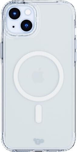 Tech 21 T21-10303 Evo Clear Handyhülle für iPhone 15 Plus - Kompatibel mit MagSafe - Transparent - Wissenschaftlich erwiesen Fallshutz: 3,6m