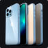 Spigen Schutzhülle Ultra Hybrid für iPhone 13 Pro, Transparent/Blau