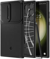 Spigen ACS05639, Spigen Optik Armor - black - Samsung Galaxy S23 Ultra